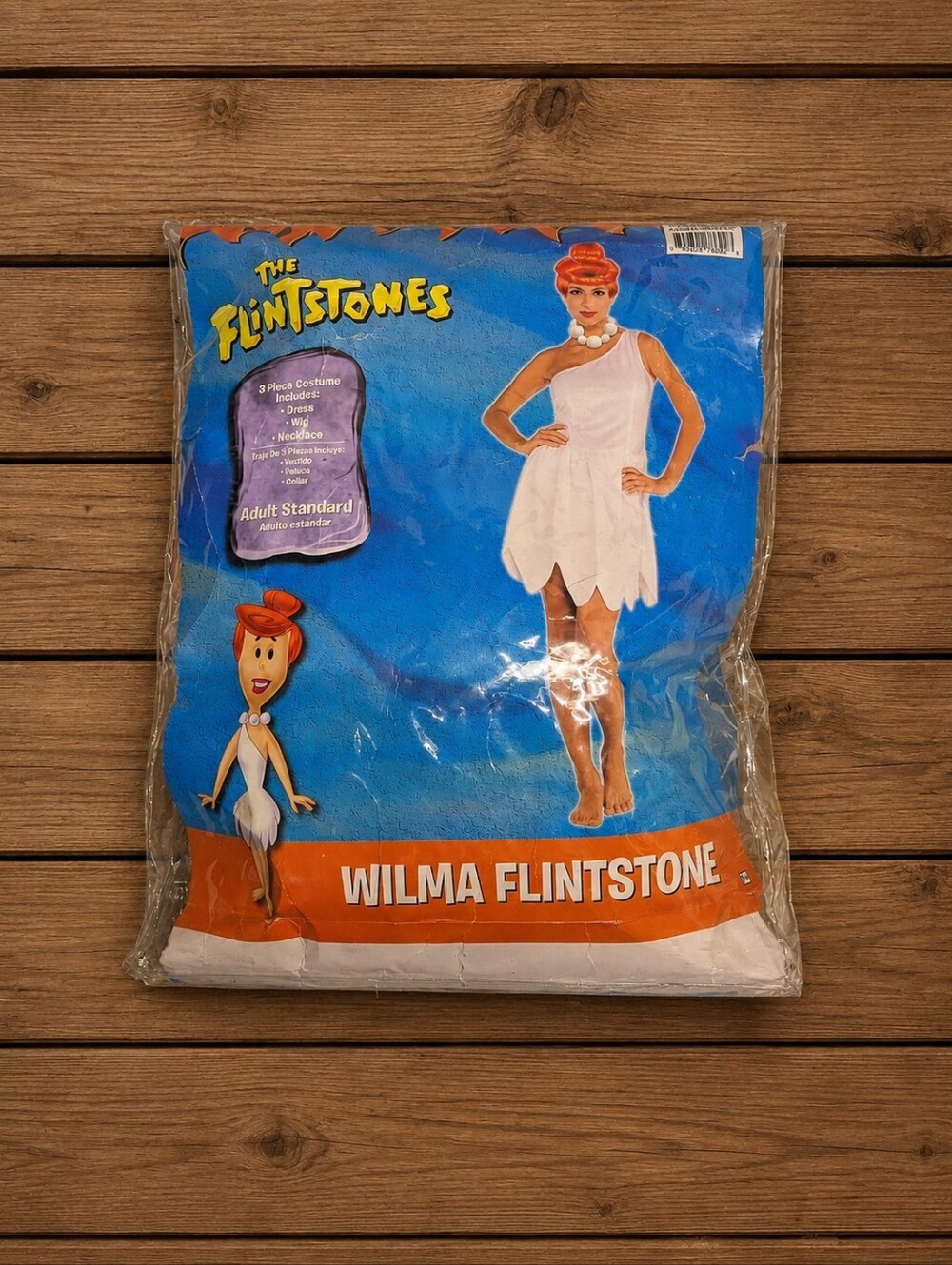 Wilma Flinstones Halloween Holiday Cosplay Costume Adult Women's